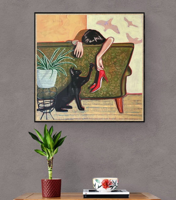 Image 1 of Scarpe rosse