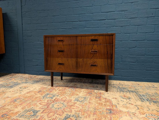 Image 1 of Commodes vintage | tables de chevet, Lyby Møbler, années 1960