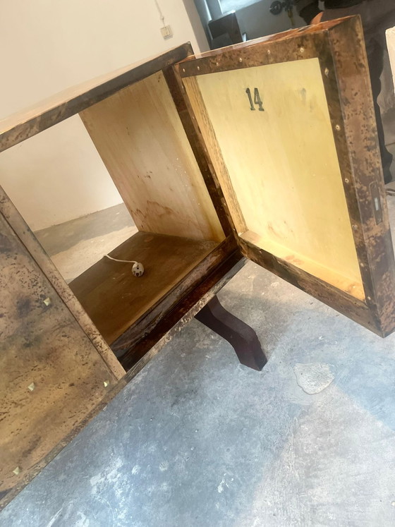 Image 1 of Meuble bar Aldo Tura original / Classique du design du milieu du siècle