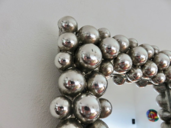 Image 1 of Miroir mural psychedelique dans le gout de Marcel Wanders, 90's