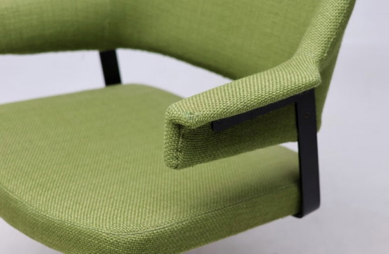 André Cordemeyer — Chaise de bureau pour Gispen – Chaises pivotantes, Aluminium, Wool (photo 7 of 11)