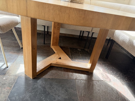 Beautiful Solid Wood Dining Table (photo 4 of 8)