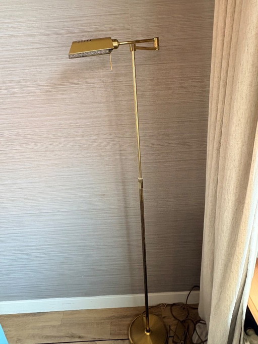 Lampadaire en laiton Relux Milano des années 1970