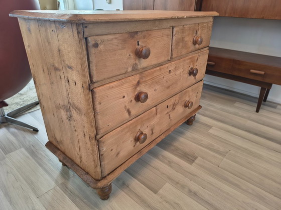 Image 1 of Commode ou chiffonnier vintage (anglais)