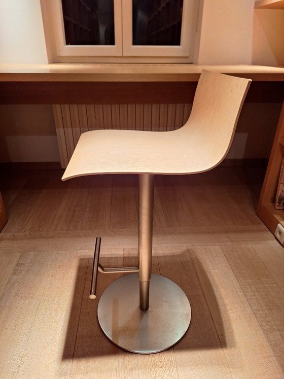 Sgabello da bar Lapalma Thin (S24) – Design Karri Monni – Ottime condizioni – Sgabelli da bar, rvs (photo 3 of 9)
