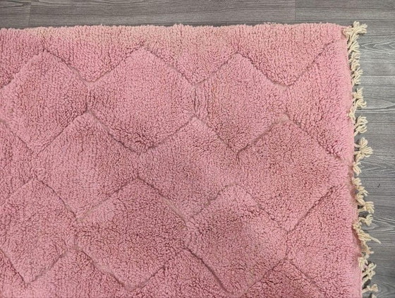 Image 1 of Tapis berbère en laine pure fait main traditionnelle taille 150/250 cm