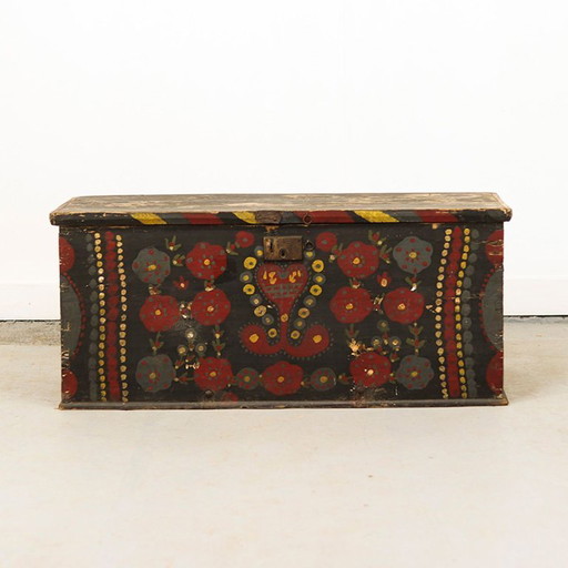 Painted bridal chest