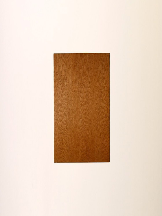 Image 1 of 1960s Scandinavian oak entry cabinet