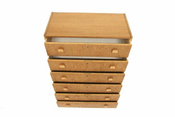 Image 1 of Commode Scandinave "Tallboy" en Chêne, Suède, 1960