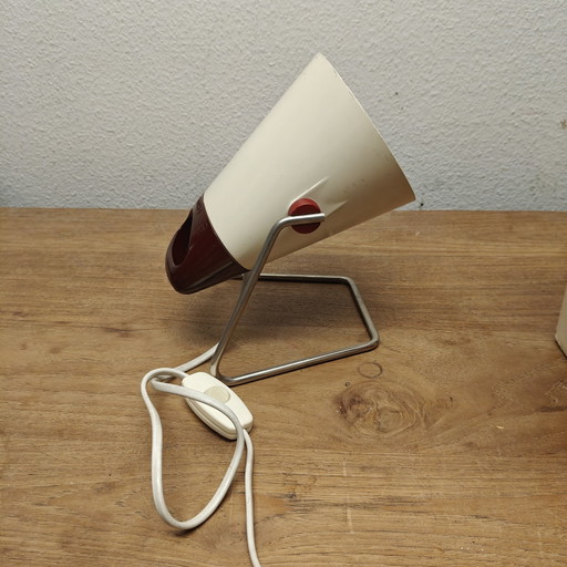 Vintage Philips Infraphil Space Age Design Lamp 1970s (complete set)