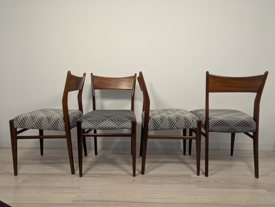 Image 1 of 4 midcentury Cees Braakman SA10 stoelen voor Pastoe