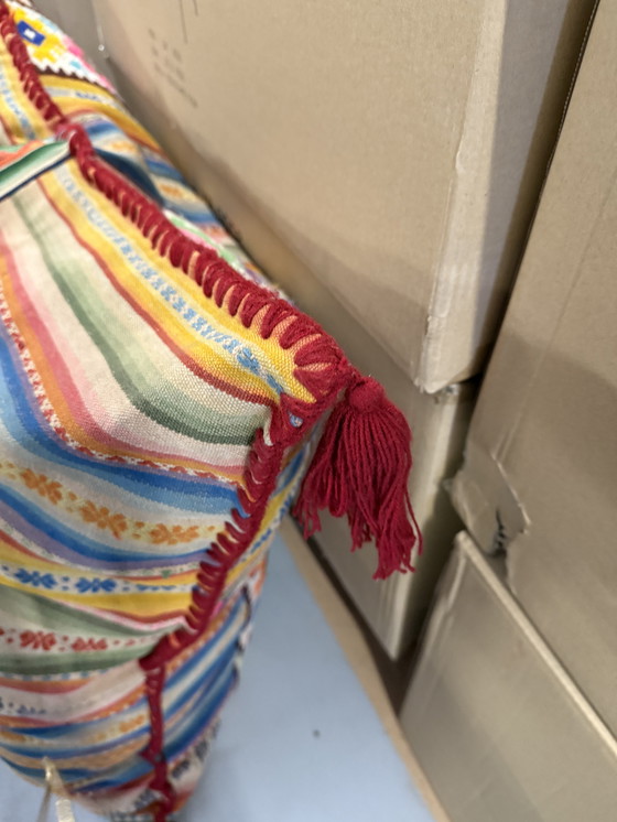 Image 1 of #Bohèmien Style#, Bont Vloerkussen, 85x85