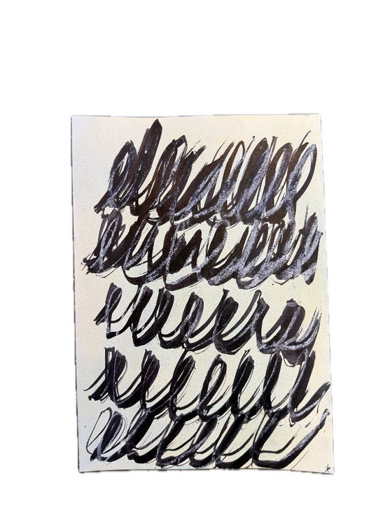 Image 1 of bstract Paper Study by Alexandre. CT-1