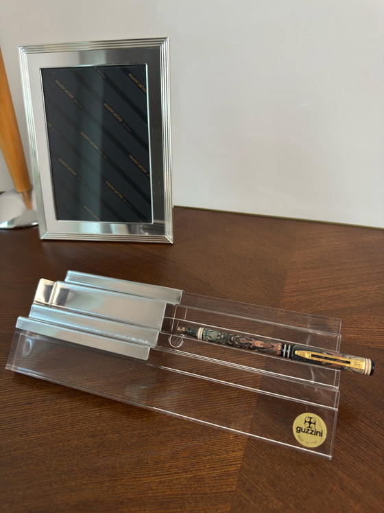 Image 1 of Guzzini Tegola President ashtray & pen holder