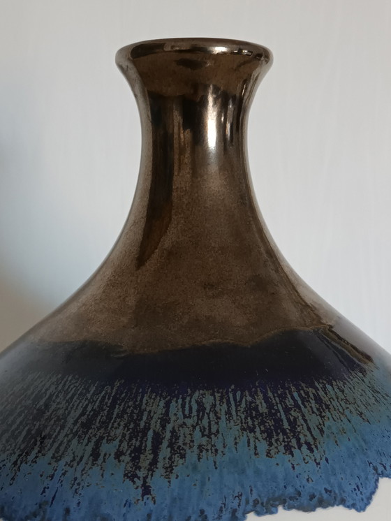 Image 1 of Vintage Ceramic Ball Vase