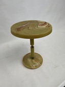 Vintage onyx side table