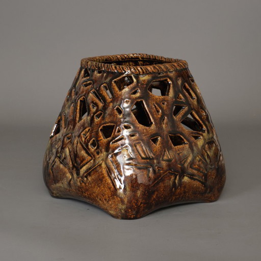 Vaso ikebana in ceramica