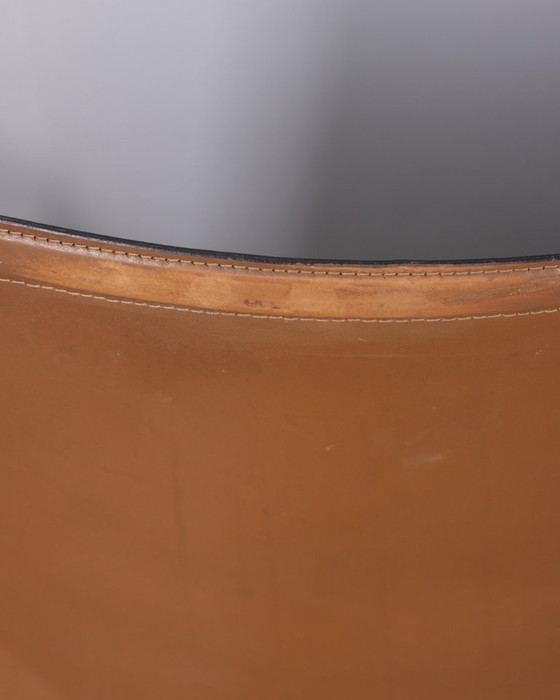 Image 1 of 1970s leather sofa, 'korium' designed by Tito Agnoli for Matteo Grassi