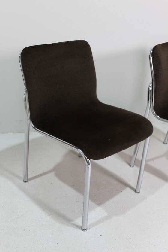 Image 1 of Vintage Design Eetkamerstoelen - TECTA Jaren '70