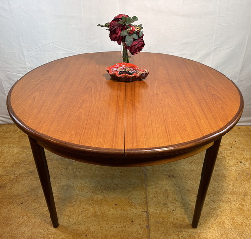 Mid Century Retro Vintage Teak Round Dining Table G-Plan 1960-1970 British Design Classic