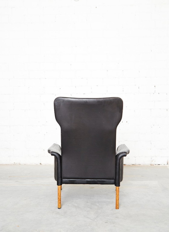 Hans Olsen Highback Armchair for C.S. Møbler – CS Mobler, Leather (photo 4 of 16)
