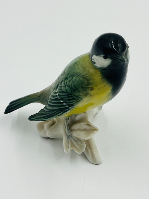 Figurine d'oiseau en céramique
