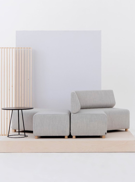 Image 1 of Modular designer sofa - Cascando Team BSM | Kvadrat Canvas | Peter van de Water