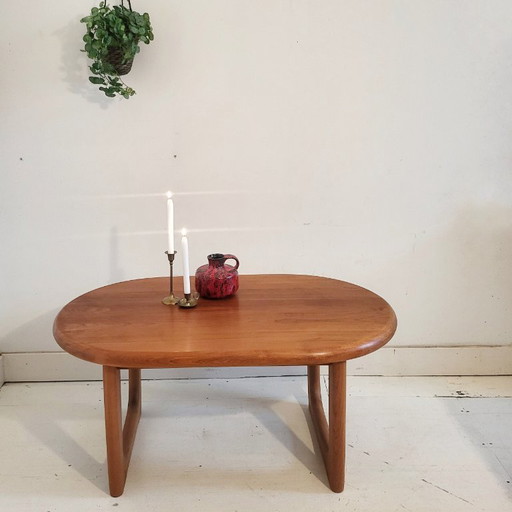 Vintage Deens Niels Bach Salontafel