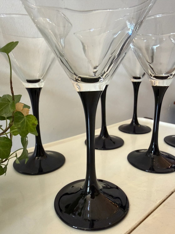 Lot de 6 verres à martini Luminarc – Verres et carafes, Glass, Vintage (photo 2 of 5)