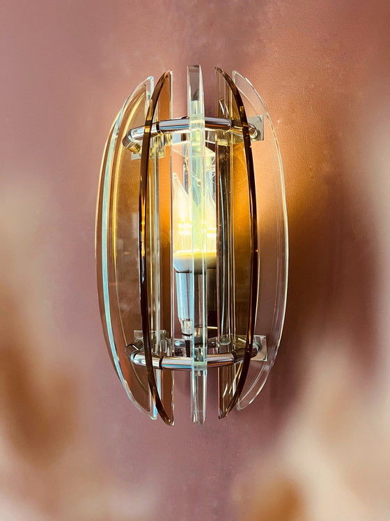 Image 1 of Ensemble d'appliques murales Veca Italy