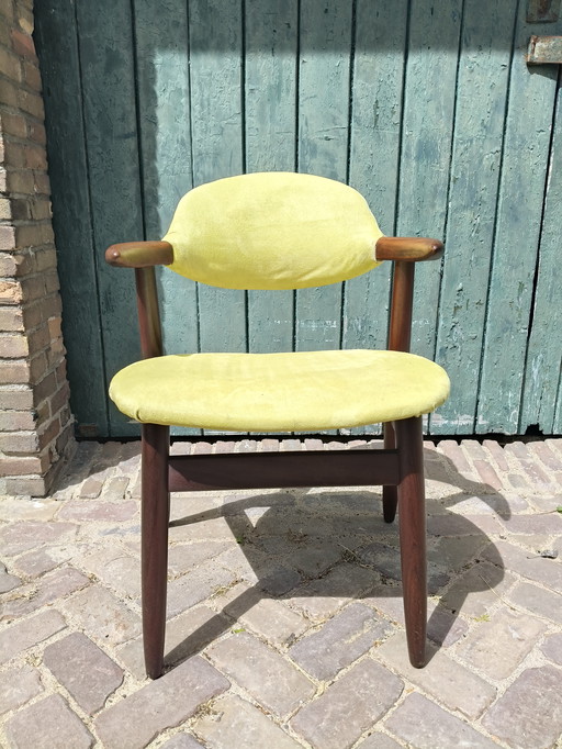 Vintage Design Koehoorn stoel Tijsseling Nijkerk