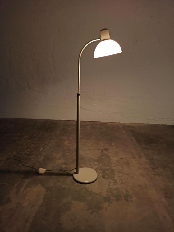 Lampadaire arc Vintage Space Age – Métal, Plastique (photo 3 of 15)