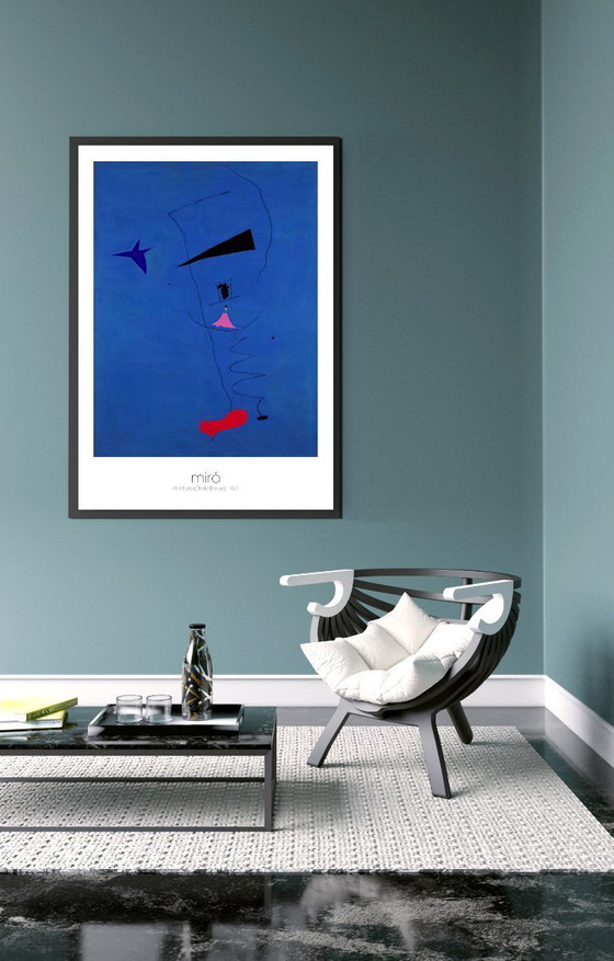 Image 1 of Stella blu 1927 - Joan Miro - 70 x 100 cm