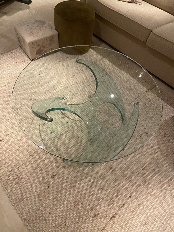 Image 1 of Table basse en verre Propeller de Knut Hesterberg