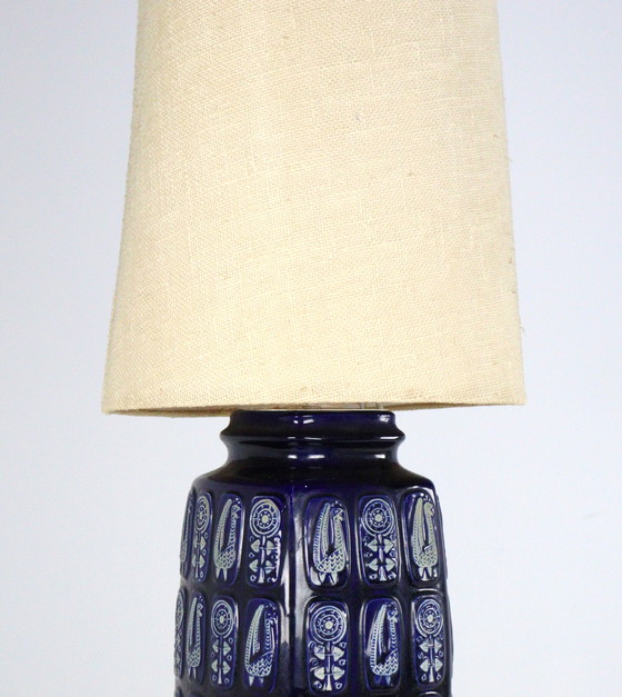 Image 1 of West Germany Ceramic Floor Lamp 942-45 Vintage