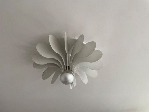 Lampada da soffitto vintage Raak bolide pop art dell'era spaziale