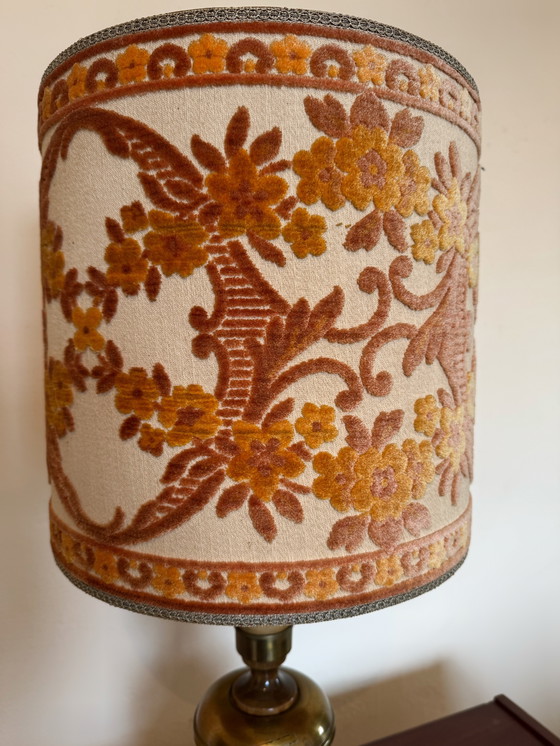 Image 1 of Paralume floreale anni '60