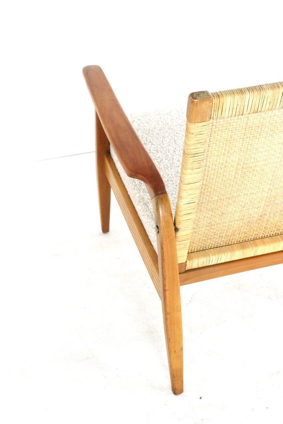 Image 1 of Vintage fauteuil 'Betzigau' rattan | 2 stuks op voorraad 