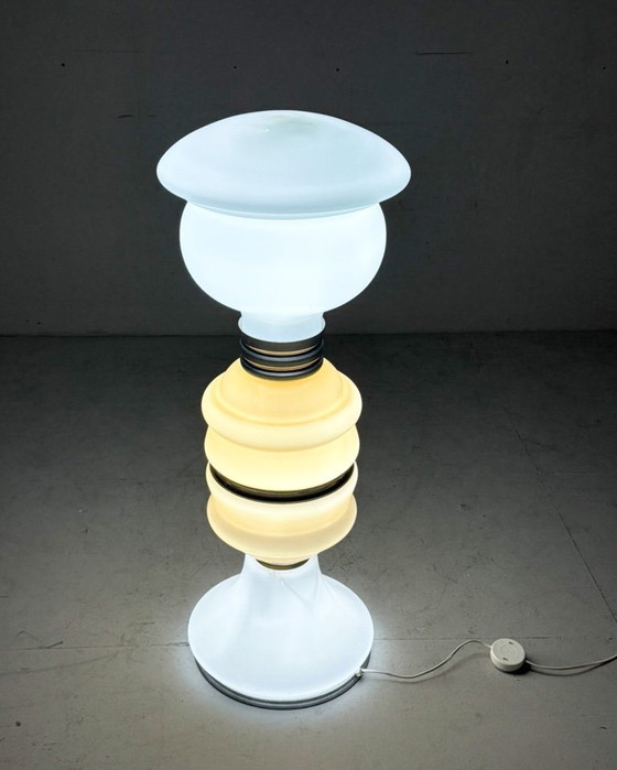 Image 1 of Lampada da terra Space Age di Carlo Nason per Mazzega, Italia, anni '70
