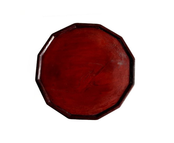 Image 1 of Antieke gelakte houten Soban-tafel uit de Joseon-dynastie, Korea, eind 19e eeuw.