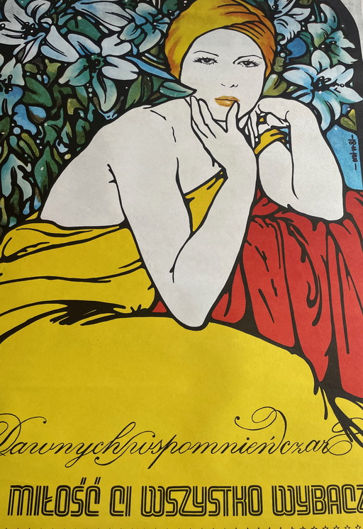 J.Erol  (1941-2018), Love Forgives All, copyright LZGraf. Z. 1380 N.5500 L-71, 1981 Printed in Poland