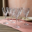 Copas de vino tinto de cristal Da Vinci Pistoia - juego de 6 piezas - fabricadas en Italia.