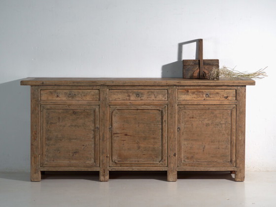 Credenza antica in legno di olmo – Cina, circa 1930 – Credenze, Iron (photo 7 of 40)