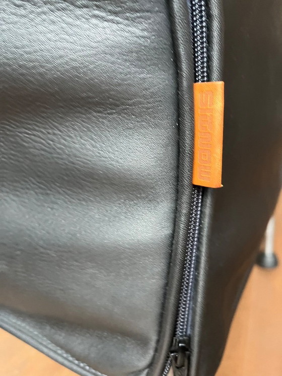 Image 1 of Montis: sillón Charlie de cuero negro - Gerard van den Berg