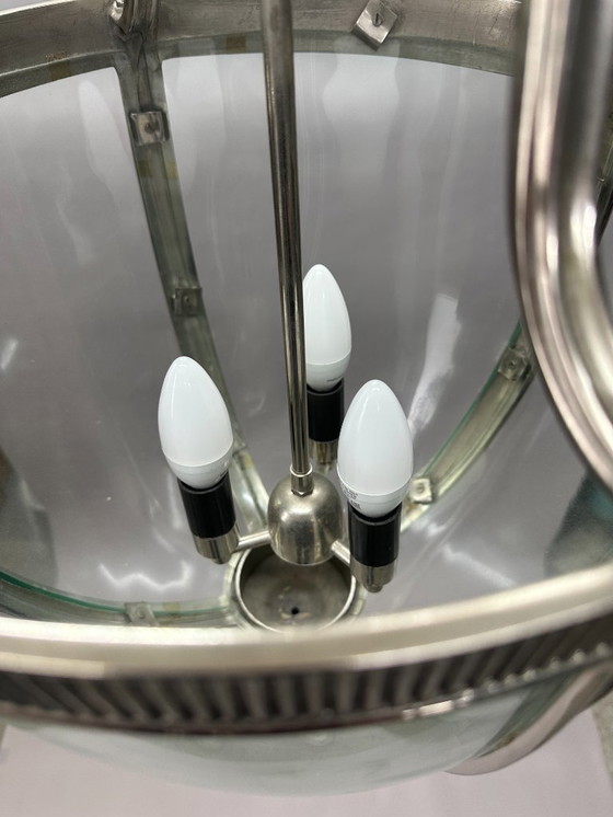 Image 1 of Lampada a sospensione di lusso Casa Padrino, Calice, Lampadario a lanterna.   