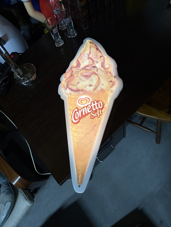 Image 1 of Cornetto Soft lampada da parete gelato light box