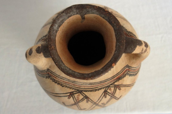 Großer Terrakotta-Krug aus der Rif-Region, Marokko, Höhe 60 cm – Dekorative Objekte, Other (photo 6 of 15)