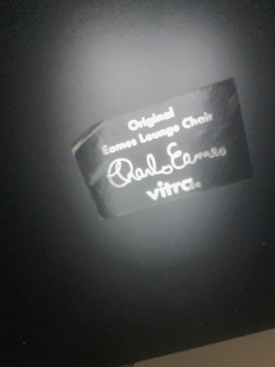 Image 1 of Lounge chair Ray en Charles Eames inclusief Ottoman