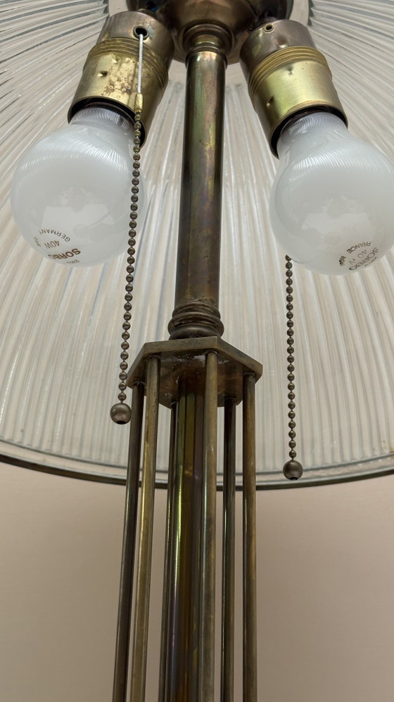 Image 1 of Home German design Neoclassical solid vintage copper lamp