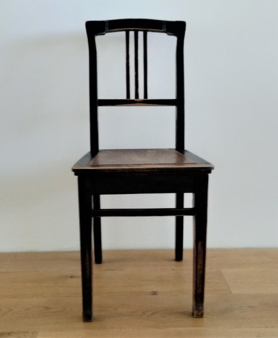 Image 1 of Sedia per pianoforte in stile Art Nouveau "Beethoven